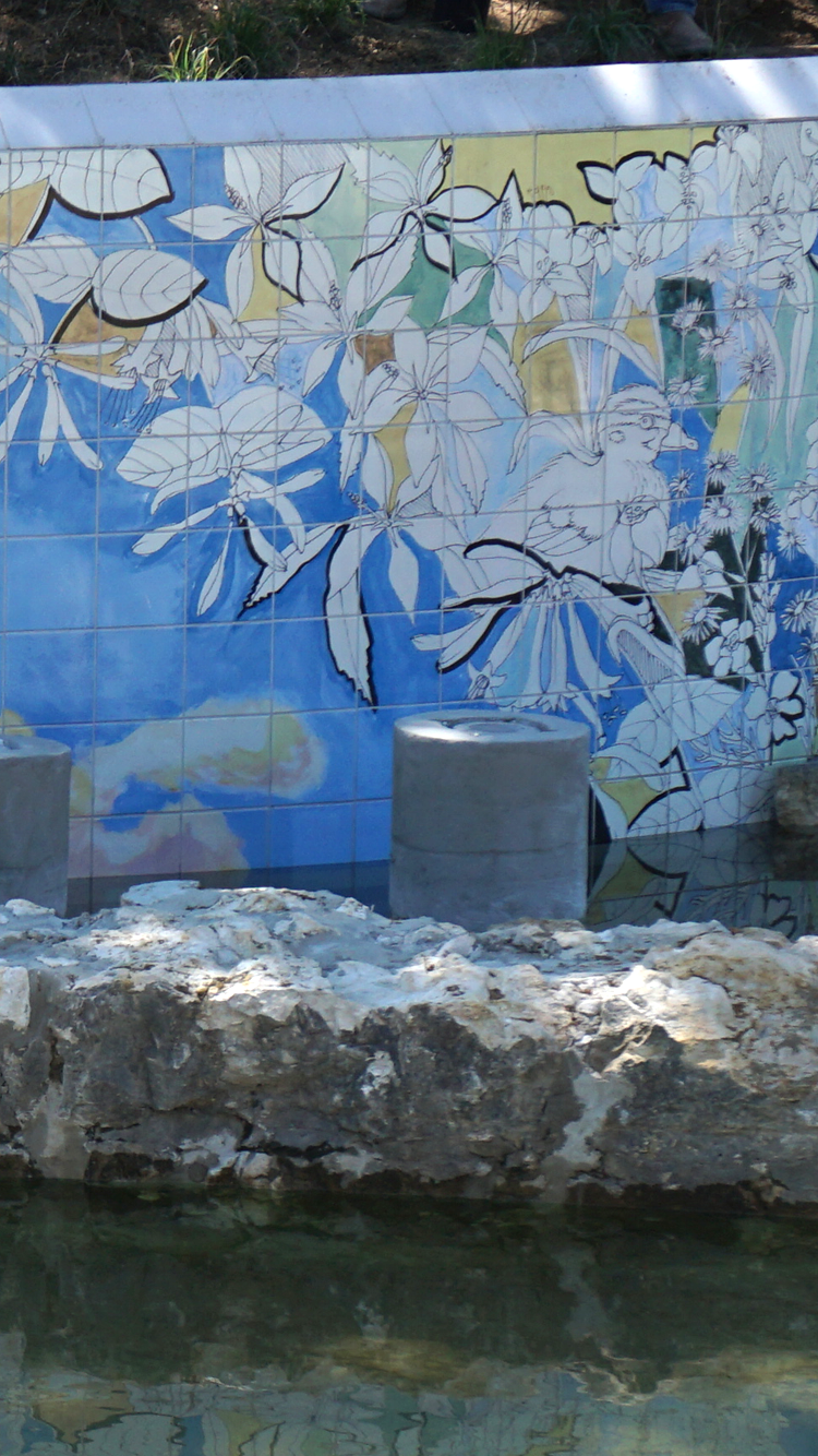San Pedro Creek Culture Park art