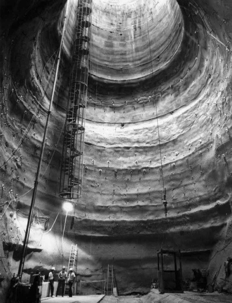 San Antonio River flood control tunnels