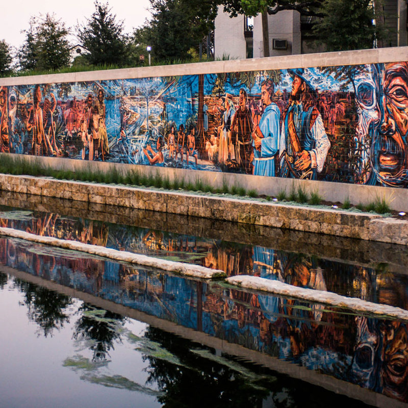 San Pedro Creek Culture Park Mural