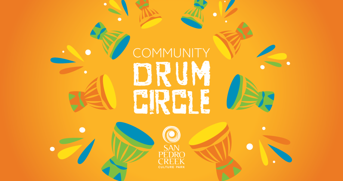 Drum Circle At San Pedro Creek Culture Park