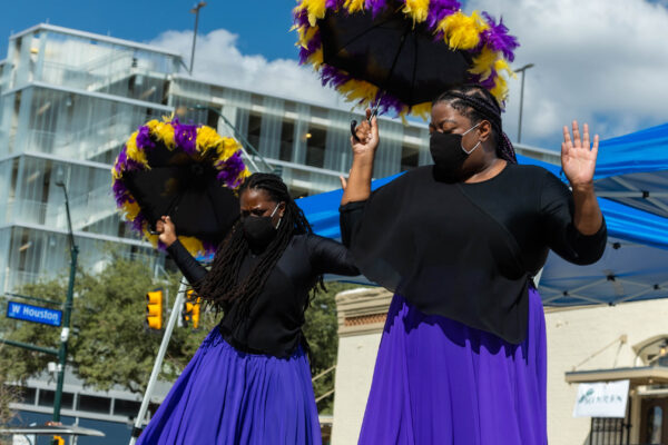 Performers from St. James AME Church