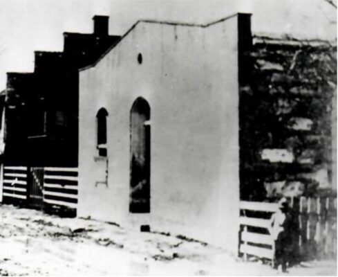 Original Structure Of The St. James AME Church