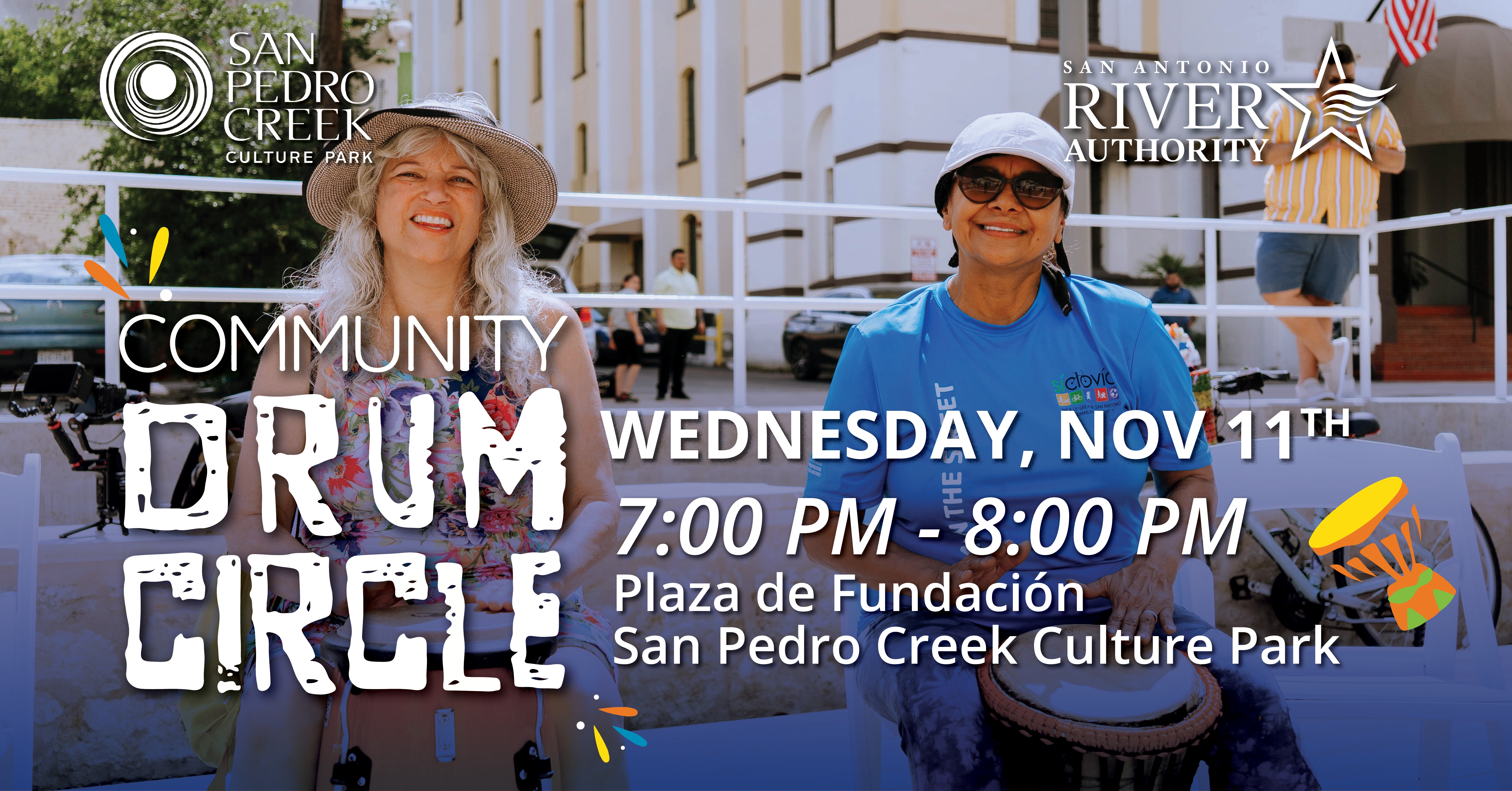 Drum Circle promotional graphic