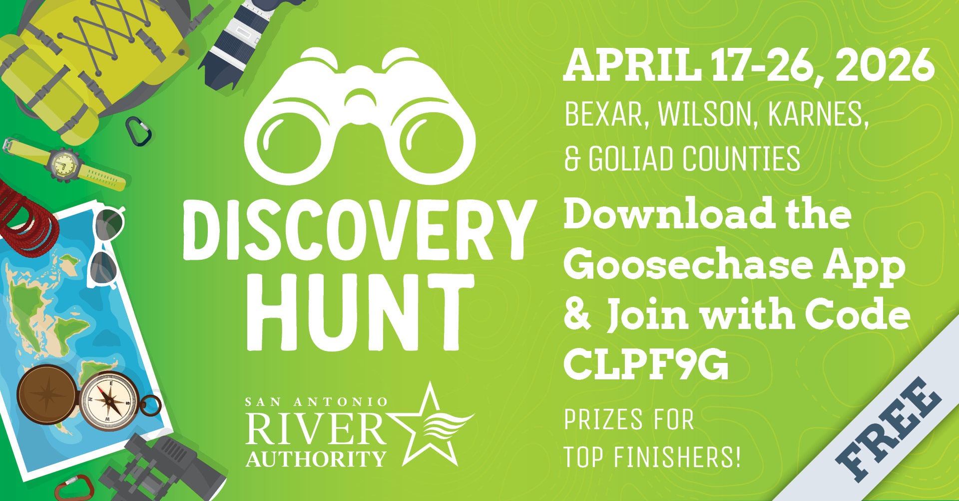 Discovery Hunt Spring 2026 promotional graphic